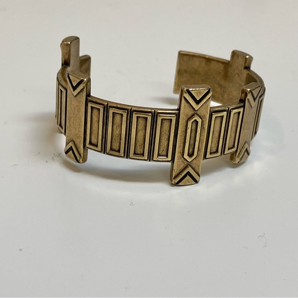 House of Harlow 1960 Jewelry - House of Harlow Tribal Gold Bangle